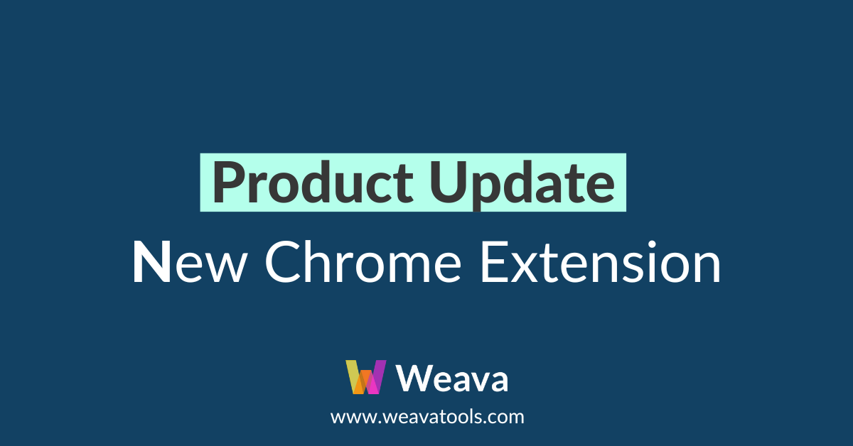 weava chrome extension